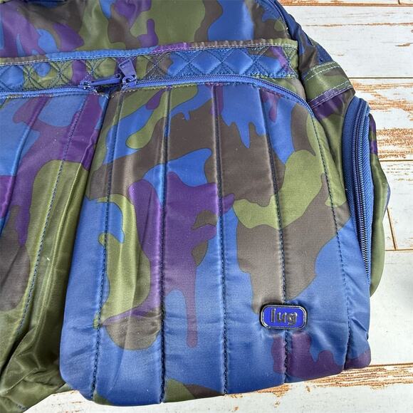 LUG Boxer Packable Duffel Bag Camo Travel Weekender Carryon - Picture 4 of 5